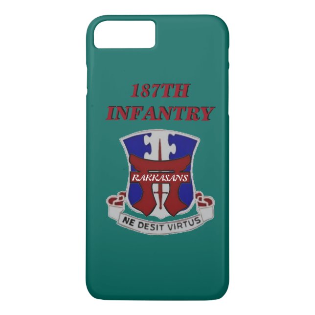 187TH Coque iphone de l'INFANTERIE RAKKASANS (Dos)