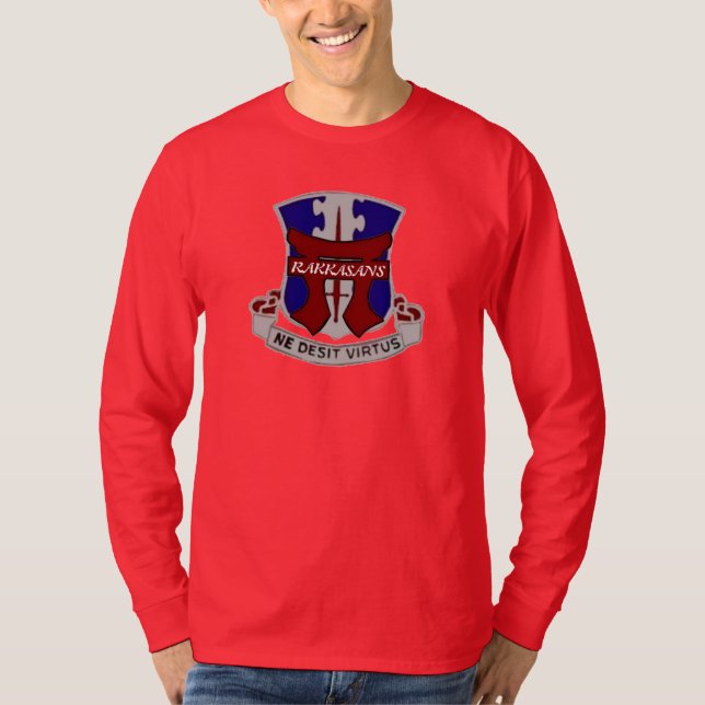 187TH INFANTRY RAKKASANS 3/4 SLEEVE SHIRT (Front)
