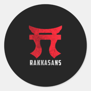 187th infantry regiment tori rakkasans 101st classic round sticker