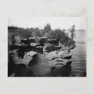 1880 Apostle Islands, Pope's Nose, Lake Superior Postcard