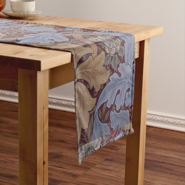 1880 William Morris St James Palace Wallpaper Short Table Runner (In Situ)