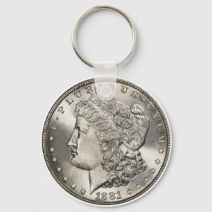 1881 morgan basic keychain