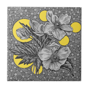 1881 Sherwin & Cotton Aesthetic Transferware Repro Tile