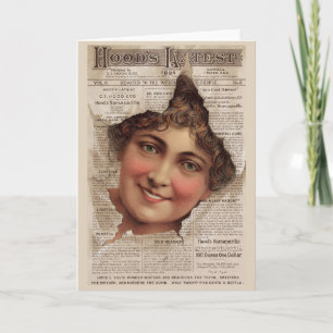 1884 Hood’s Tooth Powder trade card