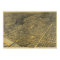 1887 Austin, TX Bird's Eye View Panoramic Map