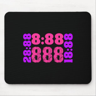1888..888 Angel Numbers 888  Mouse Pad