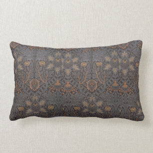 1888 Vintage William Morris Ispahan Lumbar Pillow