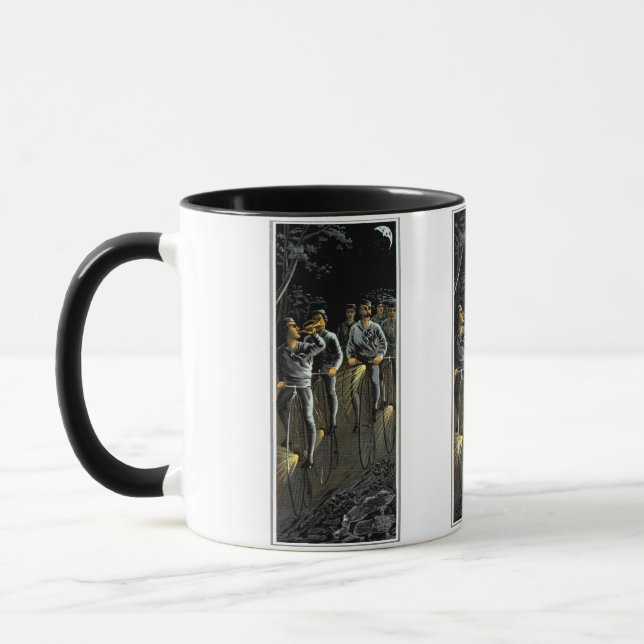 1890 Nocturnal Bike Team Mug (Left)