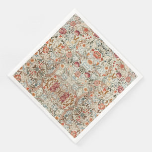 1890 Vintage William Morris Acanthus Portière Napkin