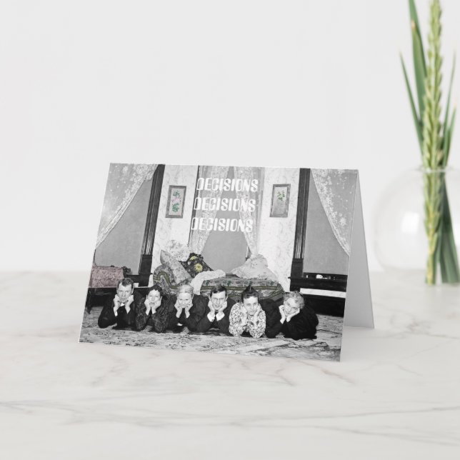 1890 WHAT TO DO ON YOUR BIRTHDAY EDWARDIAN PHOTO CARD (Front)