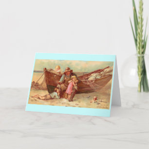 1890 When I Was a Lad - Will and Frances Brundage Card