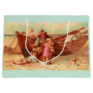 1890 When I Was a Lad - Will and Frances Brundage Large Gift Bag
