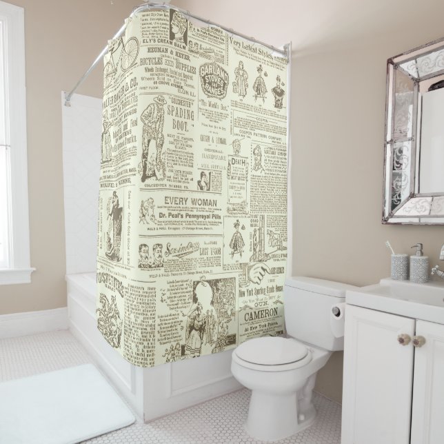 1890's Newspaper Ads Victorian Sales Ads SEPIA (In Situ)