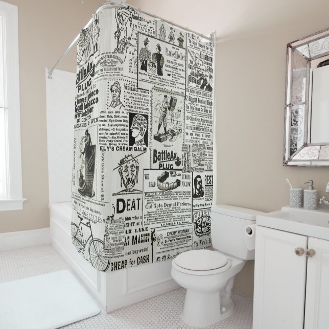 1890's Newspaper Ads Victorian Sales Ads SEPIA #2 (In Situ)