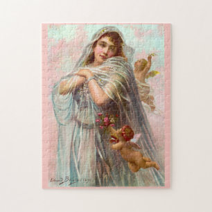 1891 Edouard Bisson The Fiancée Jigsaw Puzzle