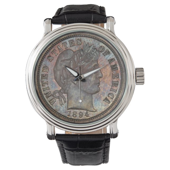 1894-S Barber Dime Watch (Front)