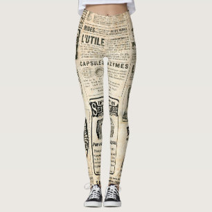 1897 French Newspaper Advertisement Leggings