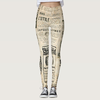 1897 French Newspaper Advertisement Leggings