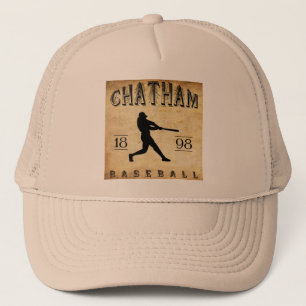 1898 Chatham Ontario Canada Baseball Trucker Hat