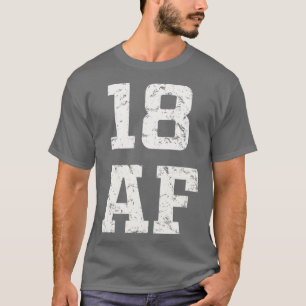 18 AF 18th Birthday 2000 Vintage Bday Gift T-Shirt