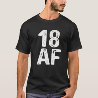 18 AF 18Th Birthday 2003 Vintage Bday Tee For Man