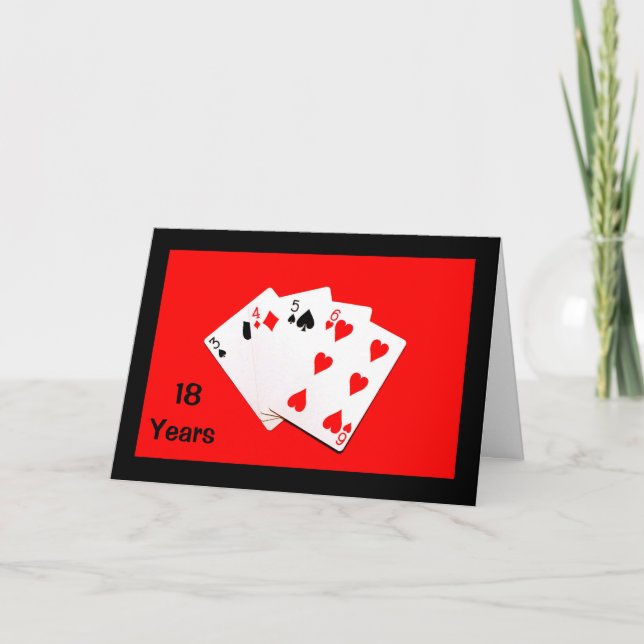 18 Ans, C'Est Une Grosse Affaire ! Carte Anniversa (Devant)