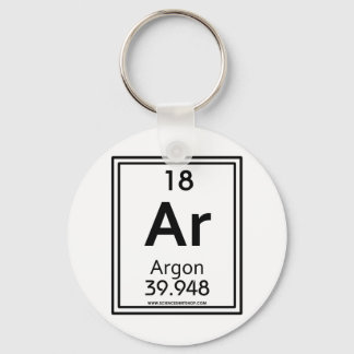 18 Argon Keychain
