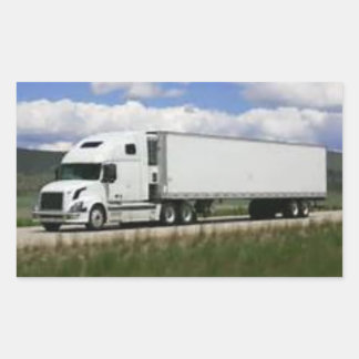 18 Camion de transport de roues sur un autocollant