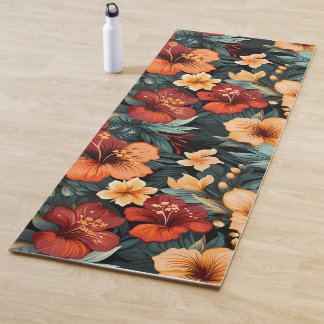 #18 Floral Pattern Yoga Mat