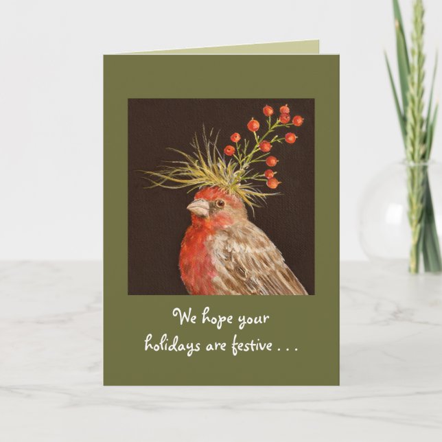 (#18) have a festive Christmas card (Front)