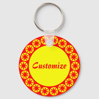 18 Hours in a Day Template v2 Keychain