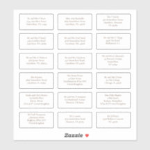 18 Individual Event Guest Name Addresses Brown