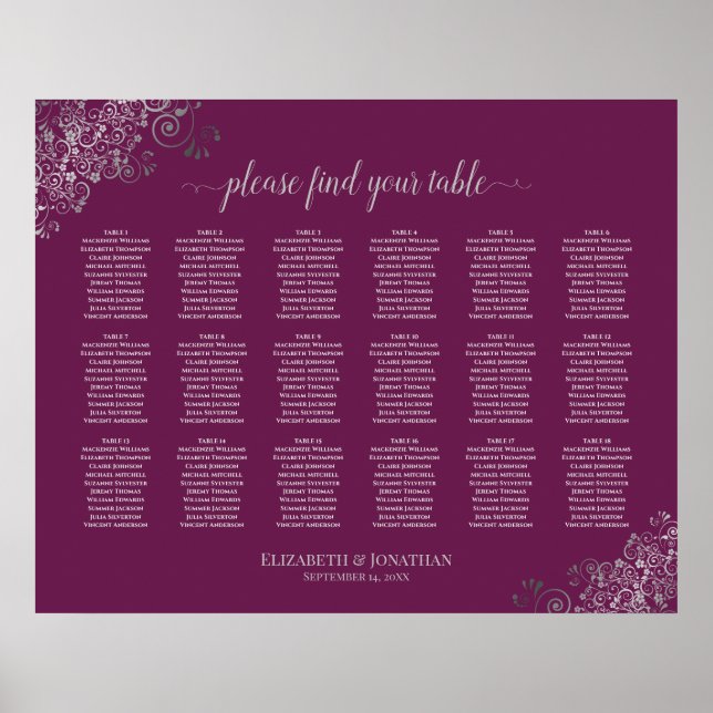 18 Mariage de table Argent de tableau sur Cassis (Devant)