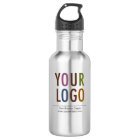 18 oz Personalized Water Bottle with Company Logo