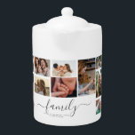 18 Photo Collage Cute Family Love Memory<br><div class="desc">Introducing our modern and chic personalized photo collage product! This stylish item allows you to create a unique and one-of-a-kind collage featuring your own personal photos. Simply choose your favourite Instagram snaps or photography, and add them to our pre-designed photo collage template. Our template features a beautiful typography elegant script...</div>