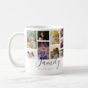 18 Photo Collage Cute Family Love Memory Coffee Mu Mug