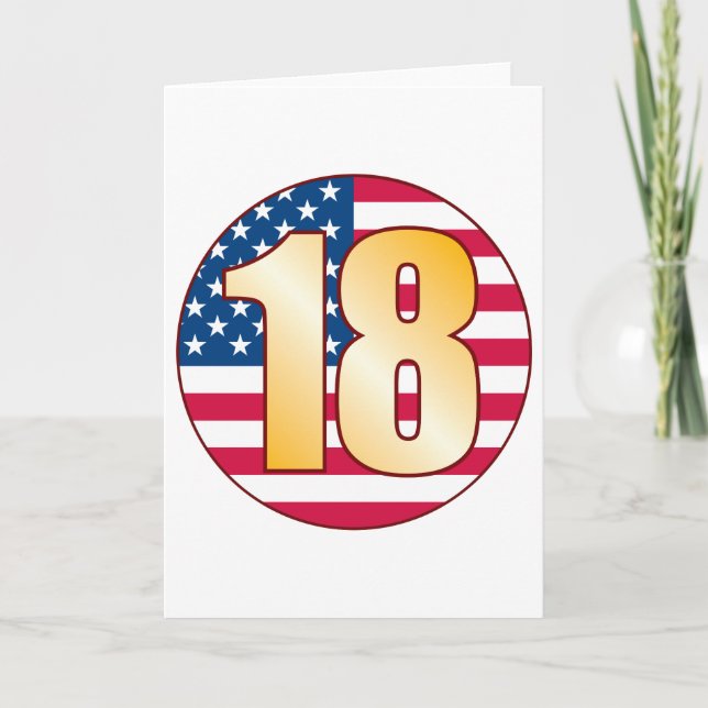 18 USA Gold Card (Front)