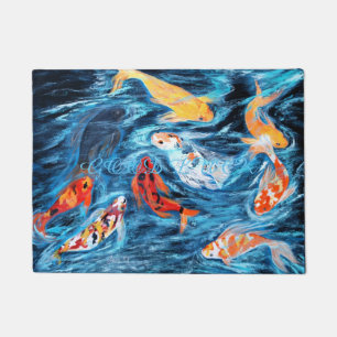 18" x 24" Door Mat. GOOD  LUCK! Photo of Painting Doormat