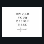 18" x 24" Poster Print - Landscape<br><div class="desc">Customize your design in Templett. After you are done editing,  download your file in a JPG format (don't forget to turn on the bleed option). Upload your design here by clicking on the blue "Personalize" button.</div>