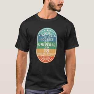 18 Year Of Being Awesome 18th Birthday T-Shirt