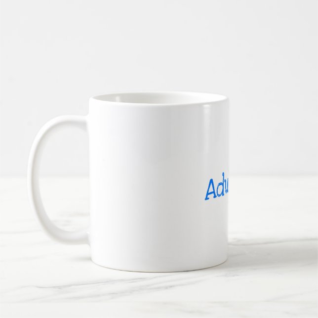 18 Year Old 18th Birthday Party Gift Idea Present  Coffee Mug (Left)