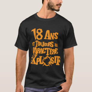 18 years explosive character anniversary explosion T-Shirt