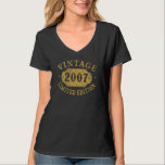 18 years old 18th Birthday Anniversary Best Limite T-Shirt<br><div class="desc">18 years old 18th Birthday Anniversary Best Limited 2007</div>