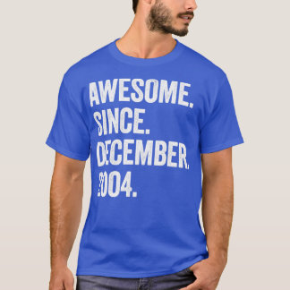 18 Years Old December 2004 18th Birthday5 T-Shirt