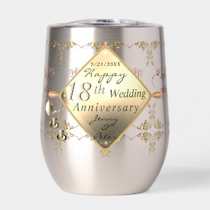 18e anniversaire du Mariage oculaire du chat