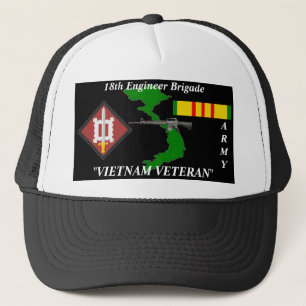 18ème Casquettes de boule de vétéran du Vietnam