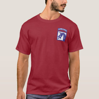 18ème T-shirts aéroporté de corps