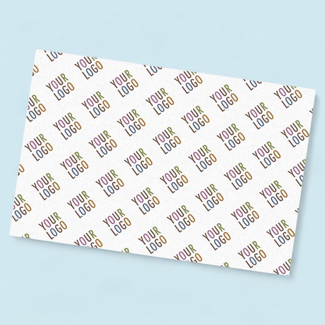 18lb Tissue Paper with Company Logo Low Minimum (MISOOK Tissue Paper with Logo)