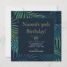 18th, 30th, 40th, 50th, 60th Birthday Party Invite