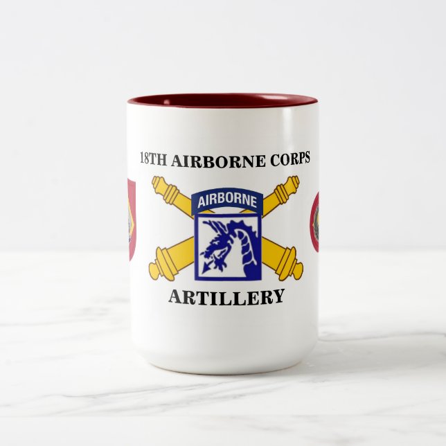 18th AIRBORNE CORPS ARTILLERY MUG (Center)